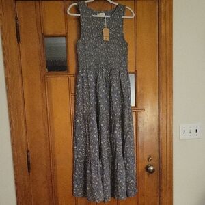 NATURAL LIFE Blue Floral Maxi Dress